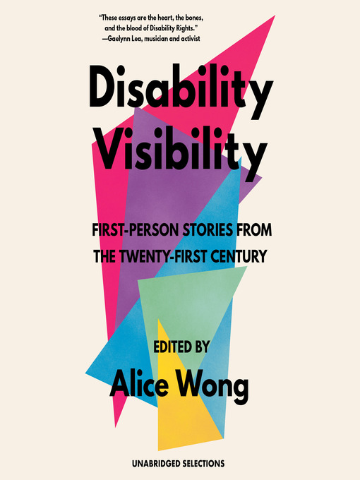 Title details for Disability Visibility by Alice Wong - Available